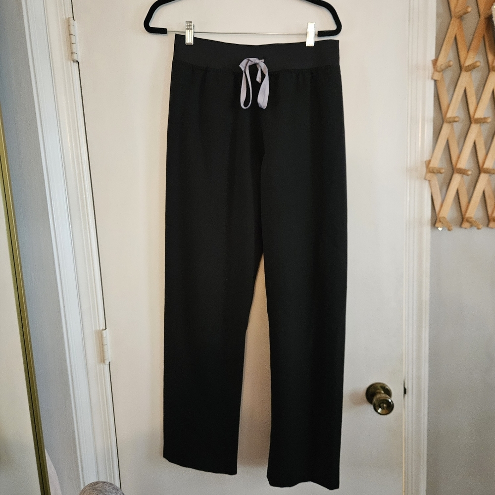 Black Women's Drawstring Lounge Pants